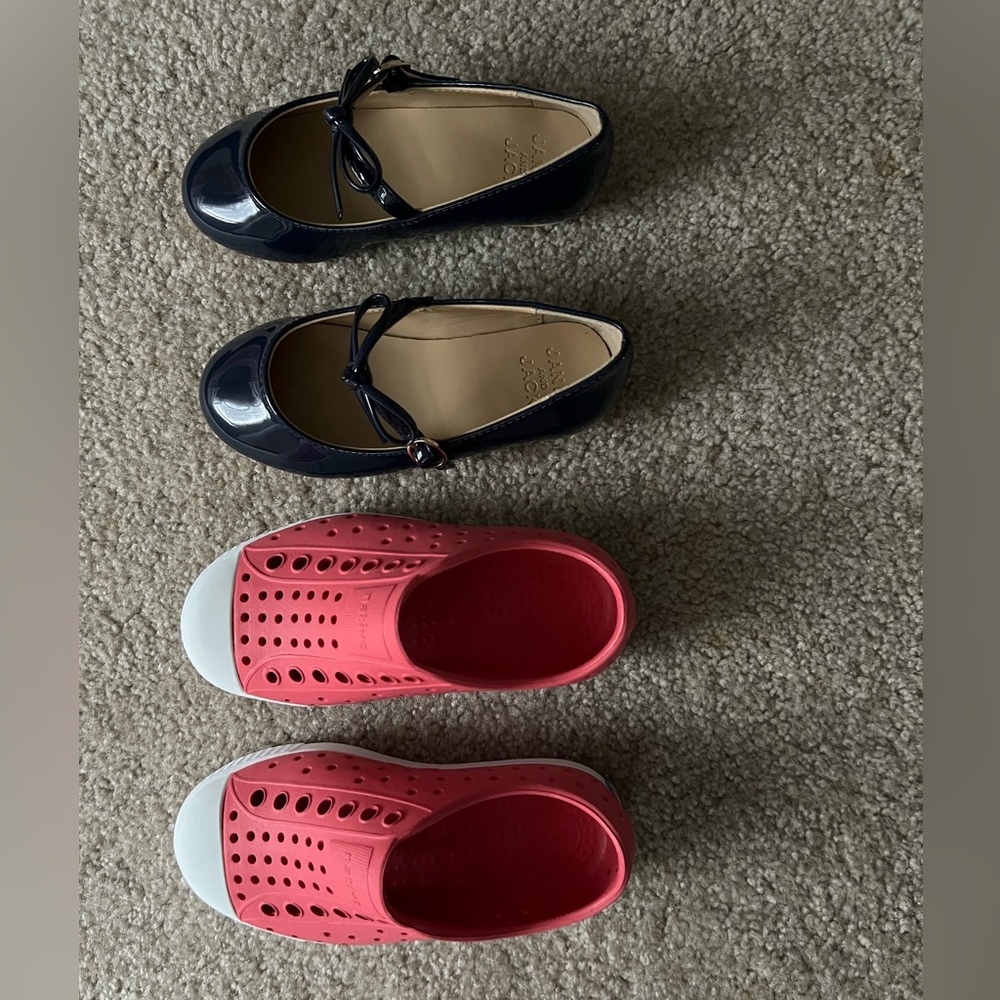 NEW Native Shoes and Janie & Jack shoes size 10